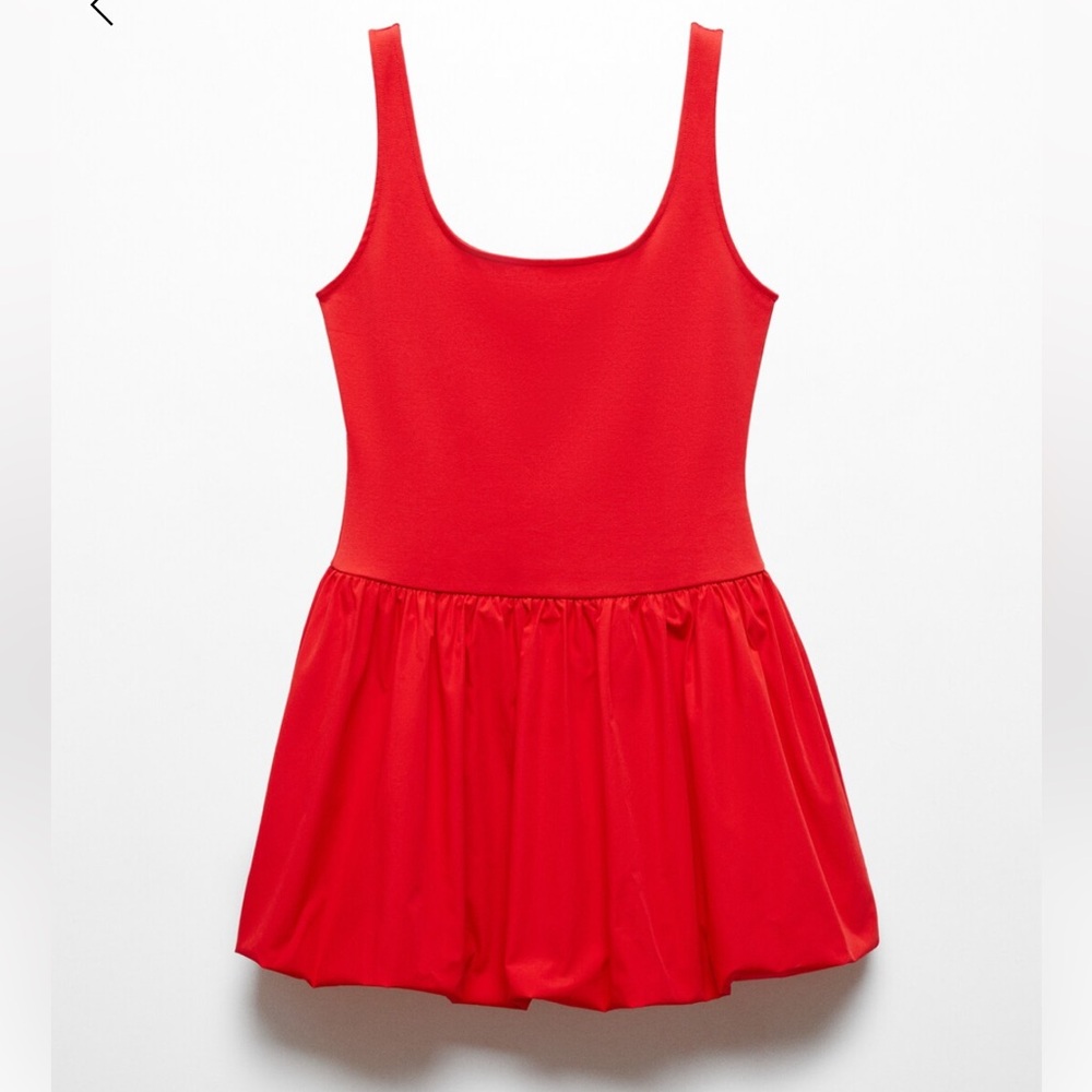 Mango Bold Red Dress